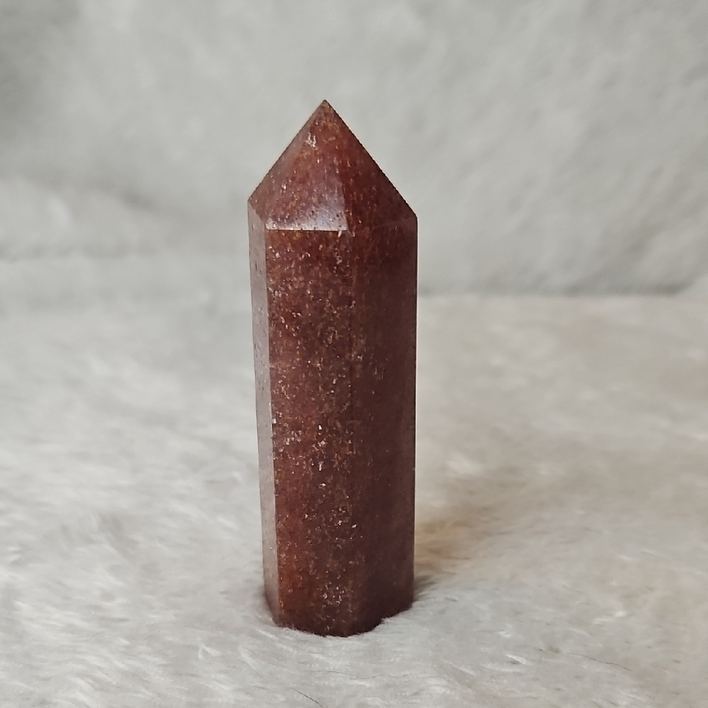 Strawberry Quartz Crystal Tower Obelisk